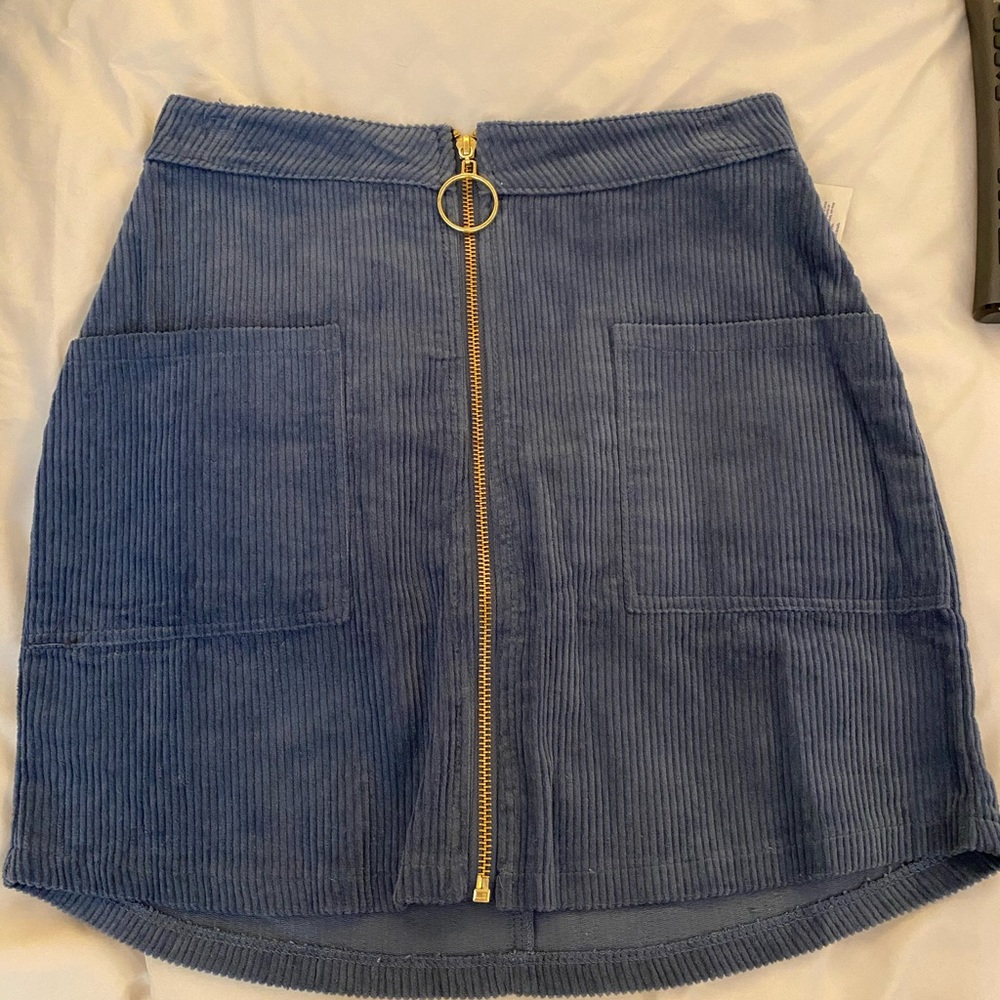 Blue skirt
